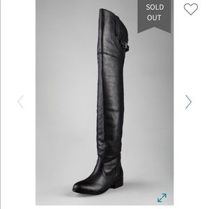 Dolce Vita Black Over The Knee Boots